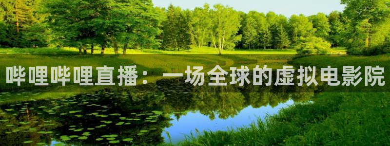 看球吧直播下载：哔哩哔哩直播：一场全球的虚拟电影院